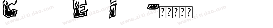 Creeping Evil Italic字体转换